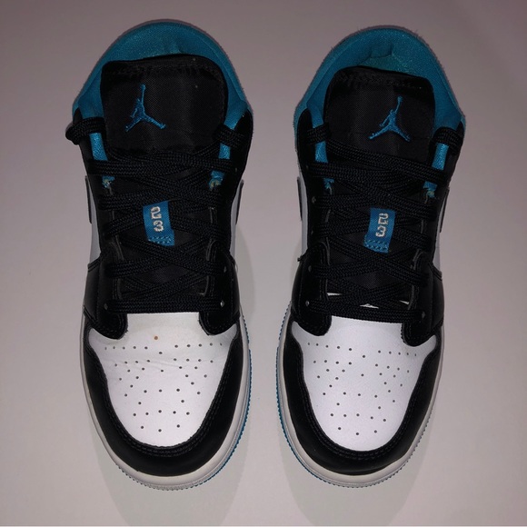 Air Jordan 1 low SE GS’ laser blue - Picture 2 of 6